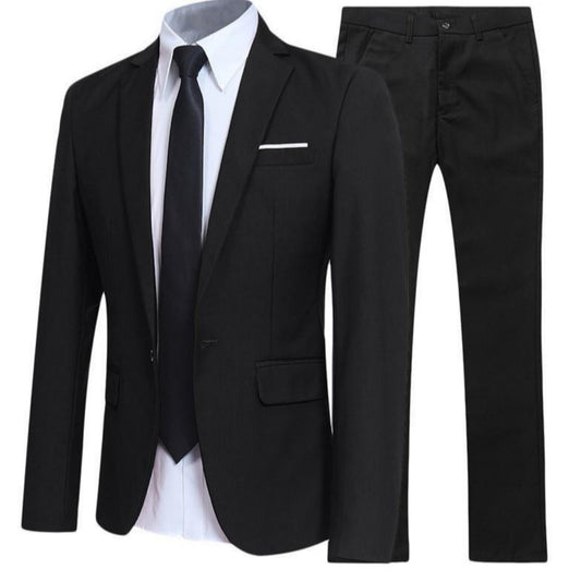 Two-piece Suit For Men, British Gentleman Hairstylist