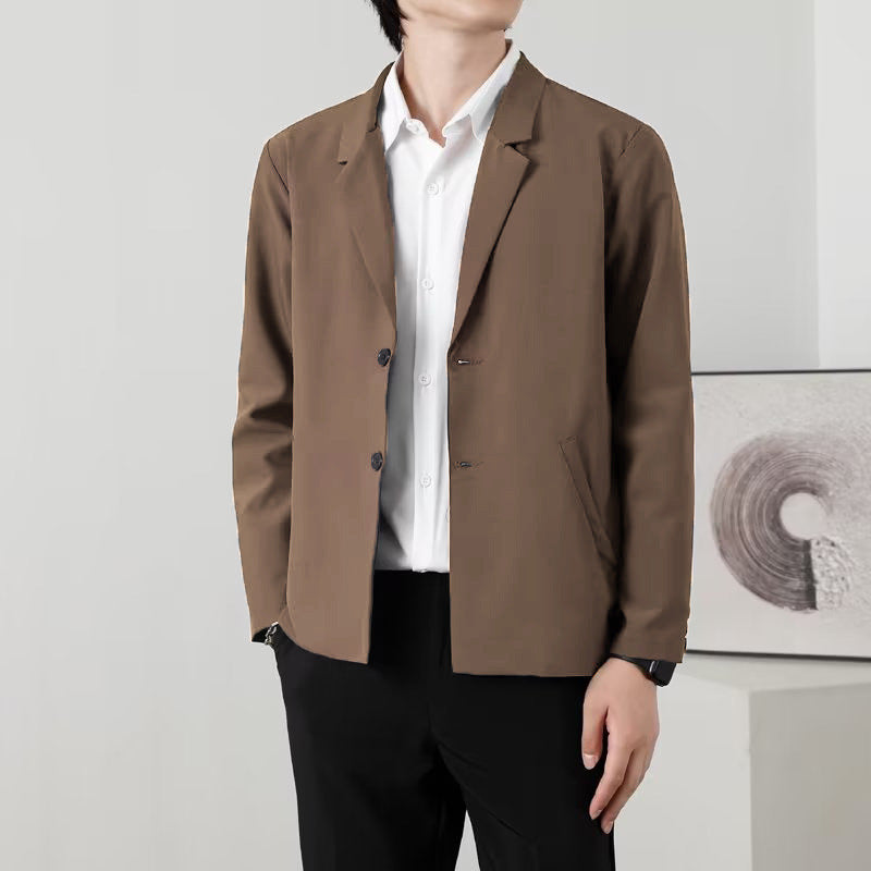 Men's Casual Slim-fit Fashionable Lightweight Jacket