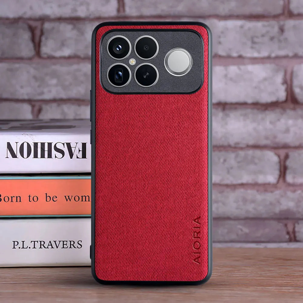 Case for Poco F8 Ultra F8 Pro F8 5G coque Luxury textile Leather skin phone cover funda for xiaomi poco f8 ultra case capa