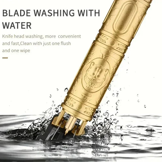 2026 T9 Vintage Hair Clipper Carving For Mens Grooming Essential USB Fast Rechargeable Beard Hair Trimmer Provide Precise Shave