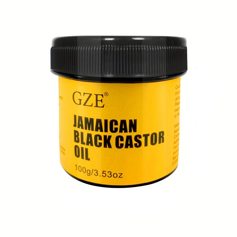 GZE JAMAICAN Black Castor Oil Pure Cold-Pressed for Hair Growth, Skin