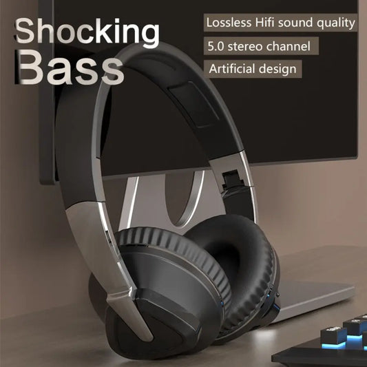 H3 Headphone Bluetooth 5.2 Hifi Bass Wireless/Wired headphone With USB Adapter(RX&TX) Gaming Headset With Mic for Phone PC TV