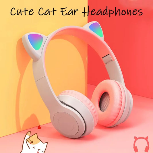 Bluetooth 5.0 Wireless Stereo P47 Folding Headset Universal Sports Gaming Headset with Popular Noise Cancelling Mic