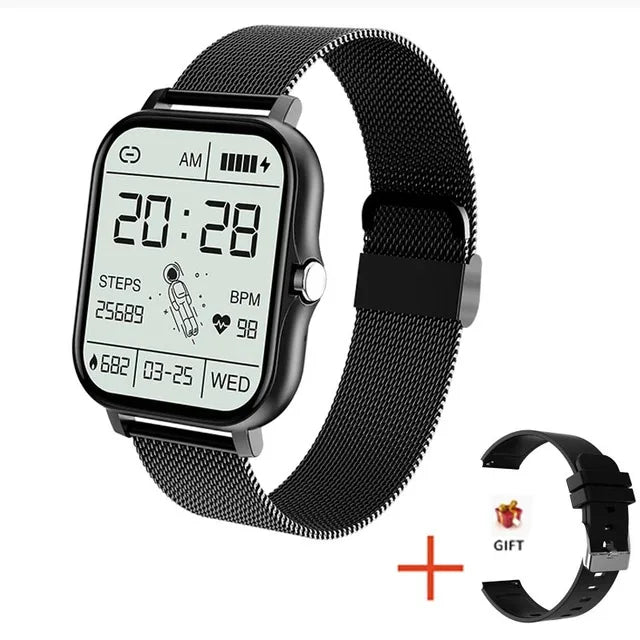 Sport Smart Watch Fitness Clock Health Monitor Waterproof Smartwatch Bluetooth Call Watches for Men Women IOS Android Phone 2025