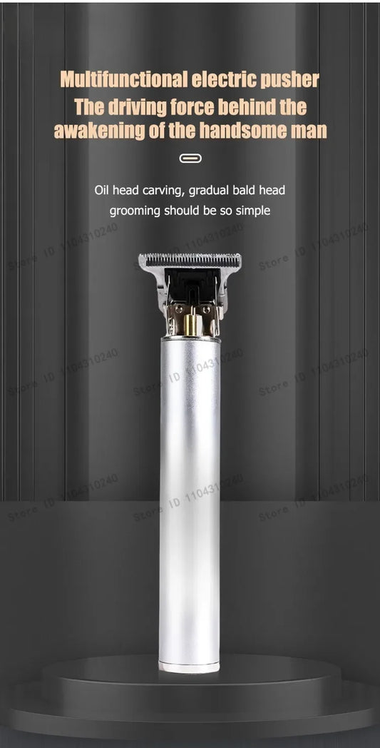 Electric Hair Cutting Machine Vintage T9 Clipper Hair Rechargeable Man Shaver Trimmer for Men's Barber Professional Hair Trimmer