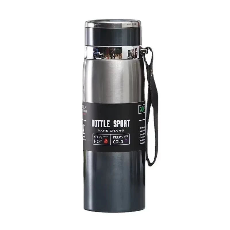 1L Thermal Water Bottle Vacuum Flasks Stainless Steel Thermos Bottle