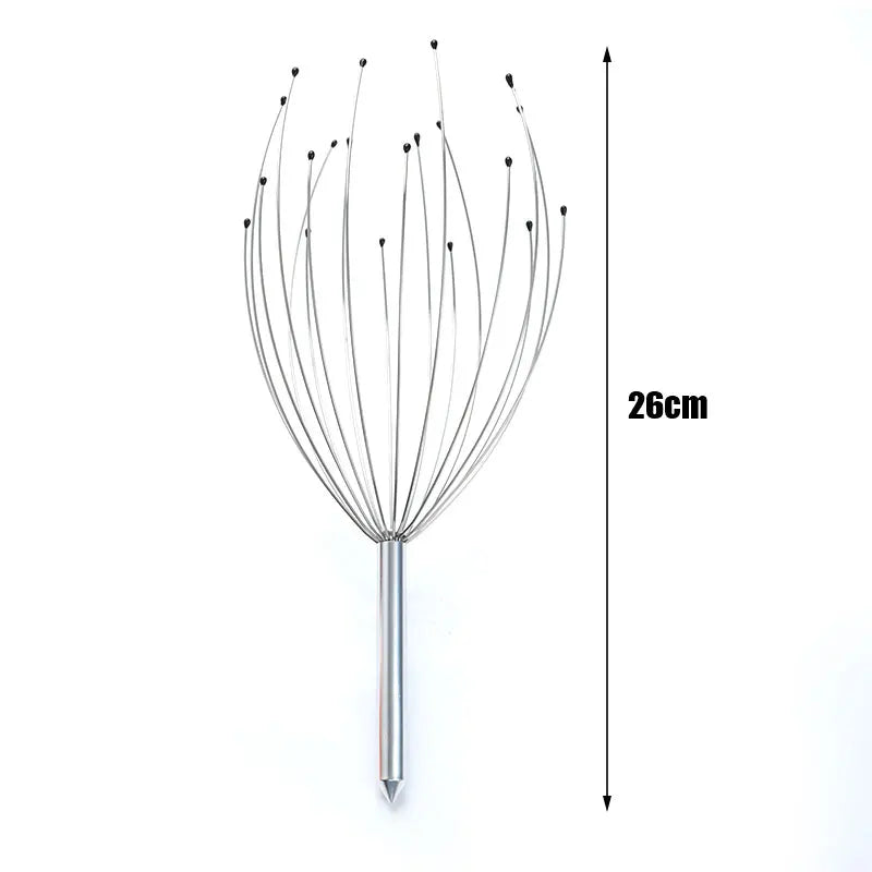 Head Scratching Massage Claws Octopus Head Massager Scalp Scratcher