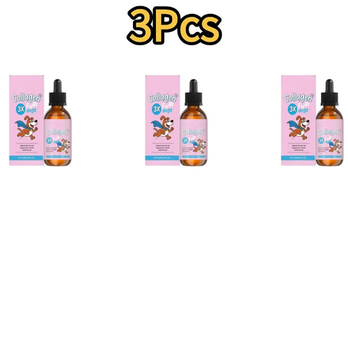 1/3/5Pcs 60ml Dog Pet Collagen Based Staple Food Combined With