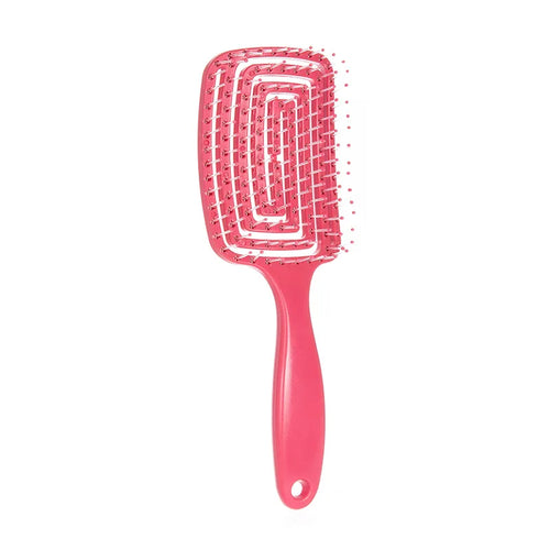 2-in-1 Professional Scalp Massage Comb Hair Styling Brush Square