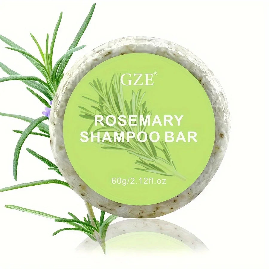 GZE Rosemary Hair Strengthens Shampoo Bar: Cleanses and Helps