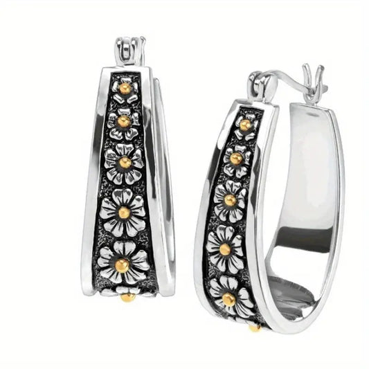 Creative Fashion Flower Earrings For Women