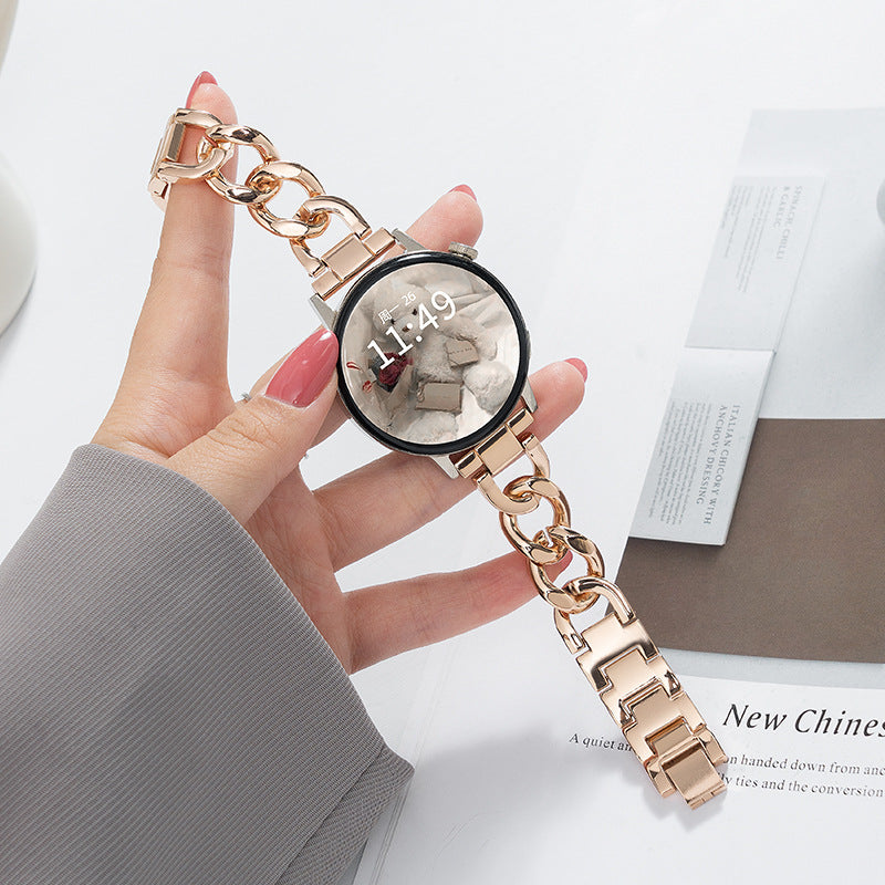 GT2 Metal Watch Strap Chanel-style