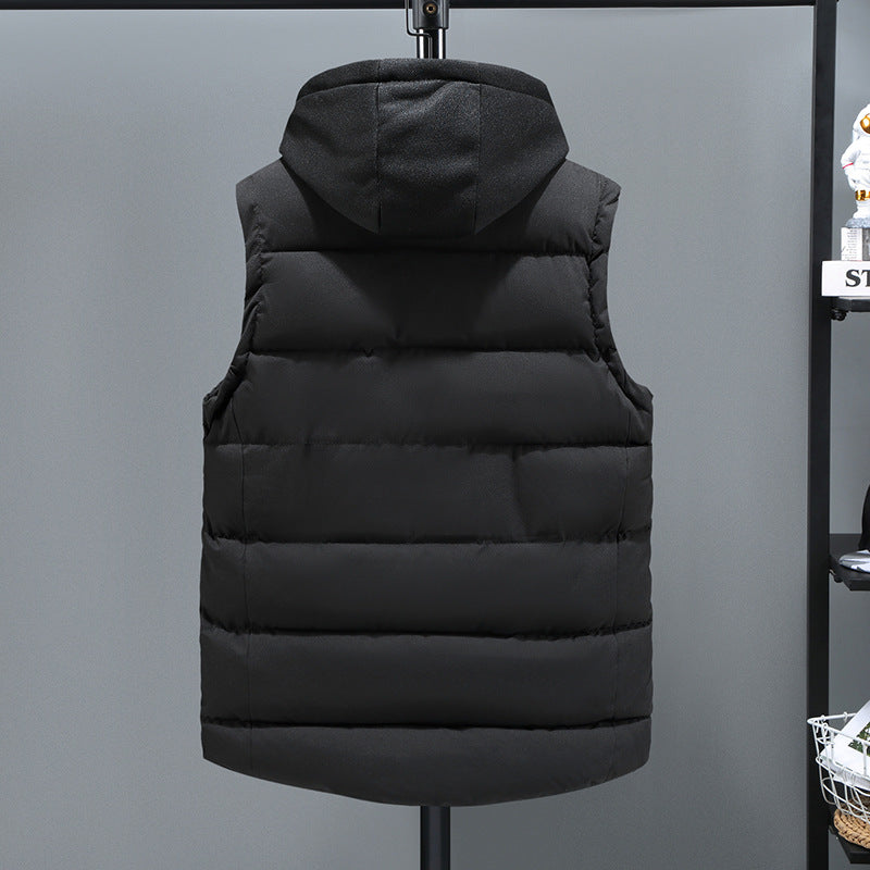Mens AutumnWinter Down And Cotton Vest