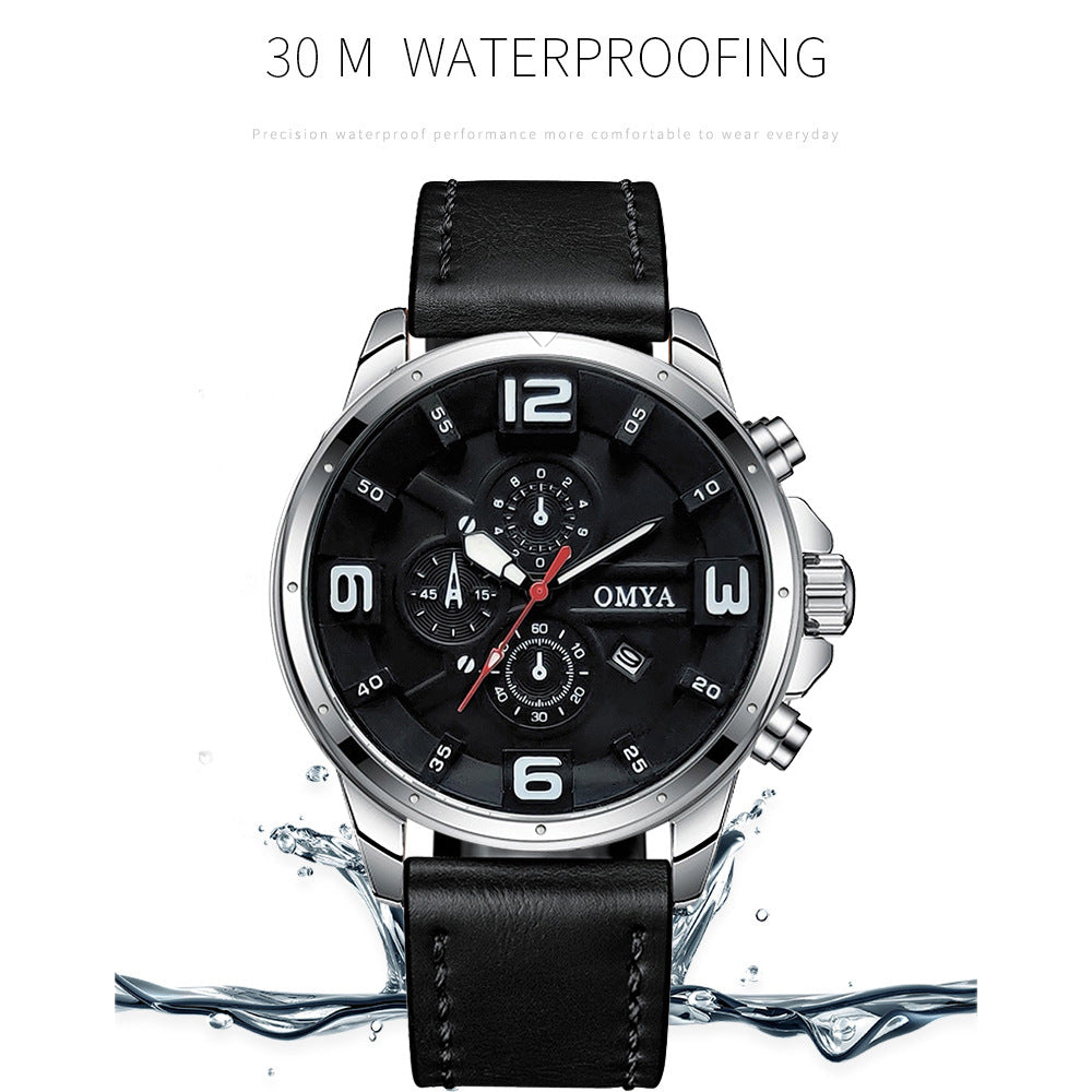 Fashion Waterproof Men's Quartz Watch