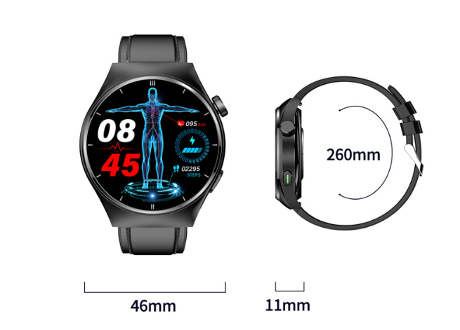 F320 Smart Watch Bluetooth Calling Uric Acid Blood Fat Blood Sugar Heart Rate Body Temperature Health Sport Smart Watch
