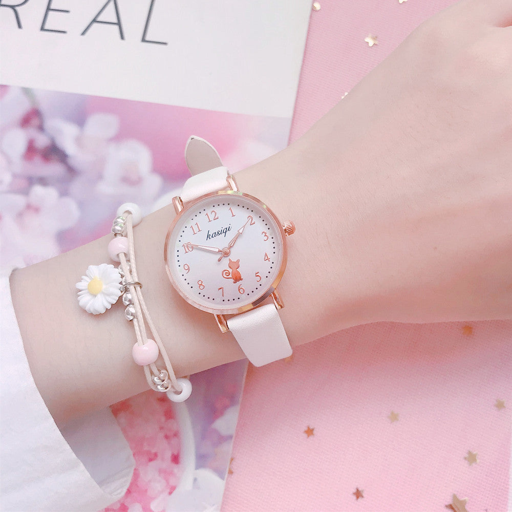 Korean-style Cute Girl Analog Children's Watch