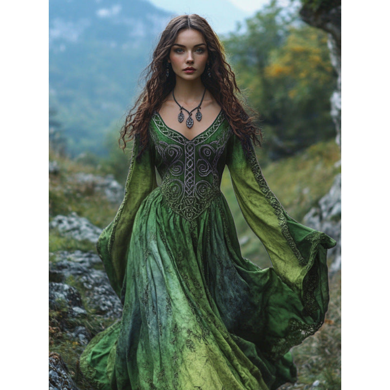 Fashionable Casual Halloween New Witch Witch Dress