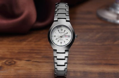 Men's luminous watch tungsten steel color waterproof fashion student couple watch male calendar quartz watch