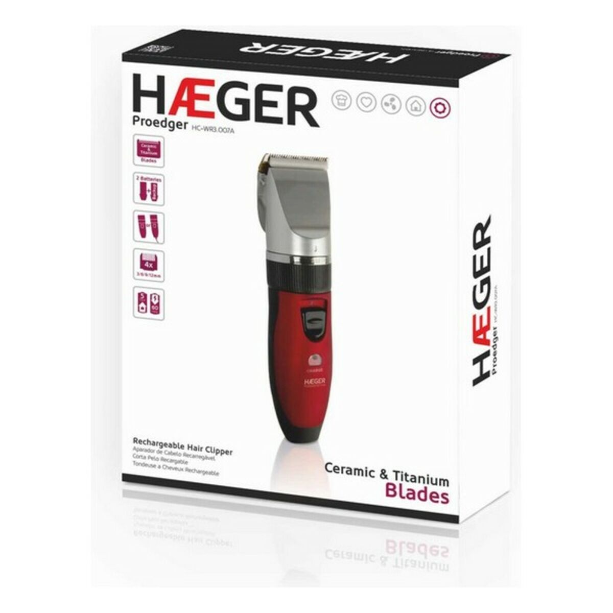 Hair Clippers Haeger Proedger