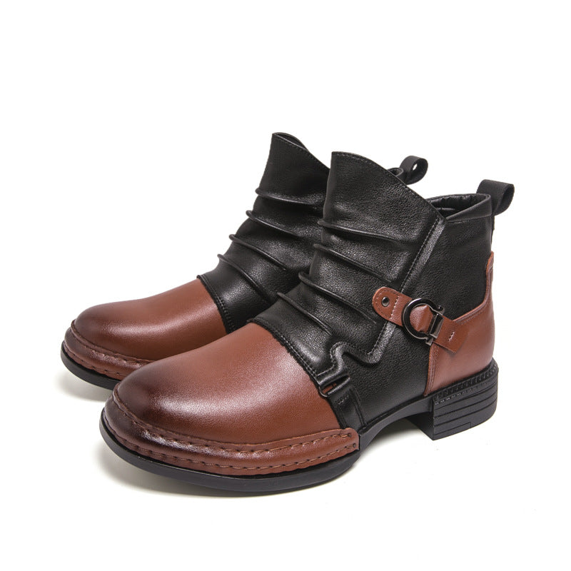 Men's Fashion British Style Martin Booties