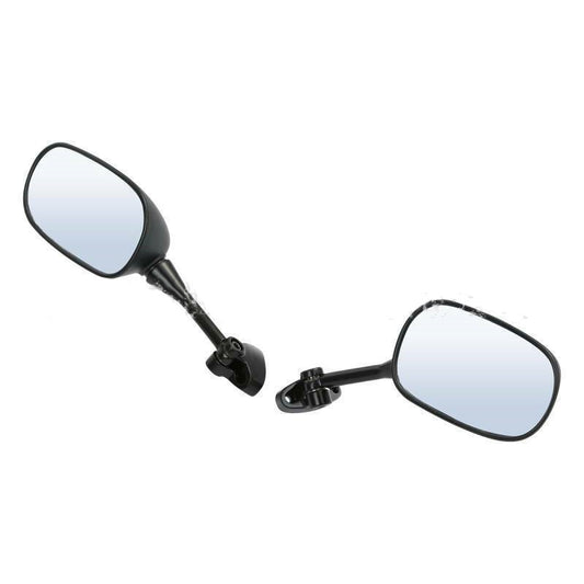Motorcycle Plastic Black Rearview Mirror Reflector