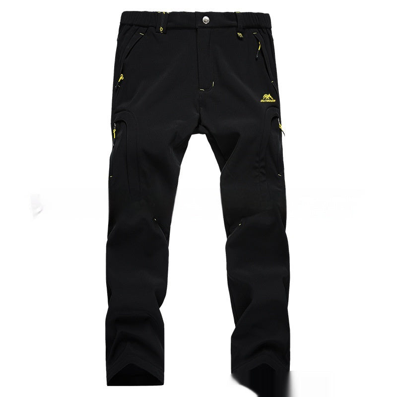 Women's Waterproof Warm And Loose Climbing Pants
