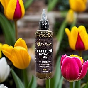 Caffeine Hair Growth Oil 4oz - Hair Growth Oil For Thinning, Balding