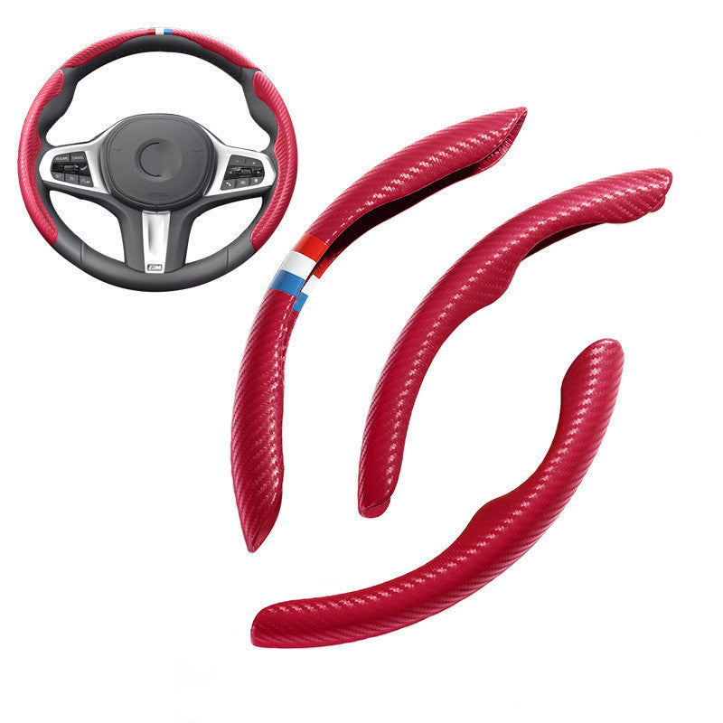 Suitable For Carbon Fiber Steering Wheel Cover