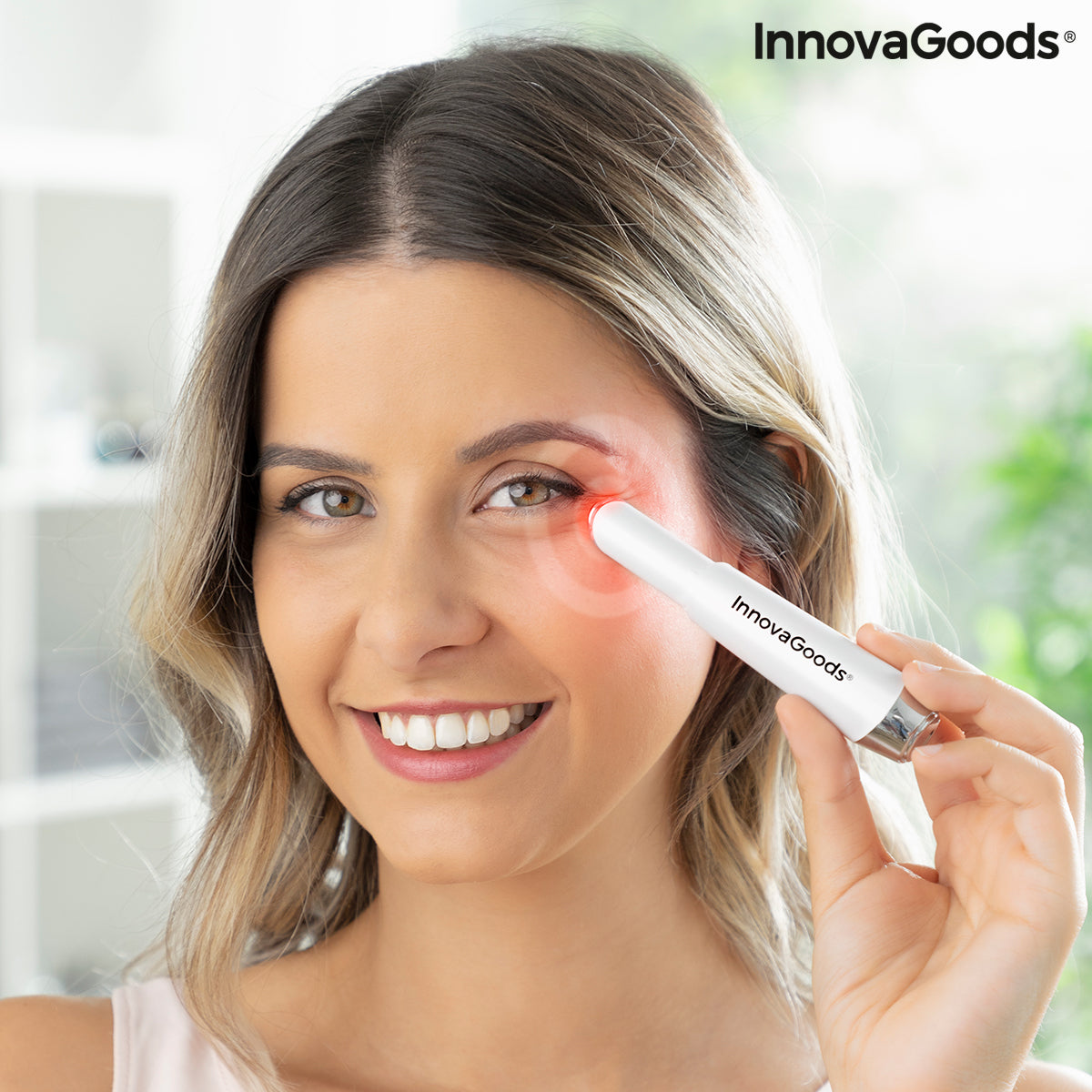 Anti-ageing Eye Massager with Phototherapy, Thermotherapy and