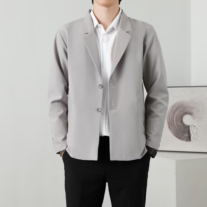 Men's Casual Slim-fit Fashionable Lightweight Jacket