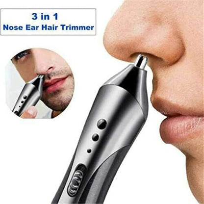 KM-1407 3 in 1 Rechargeable Men Hair Clipper Shaver Electric Nose Ear Trimmer Beard Razor Haircut Cutting Machine Styling Tools
