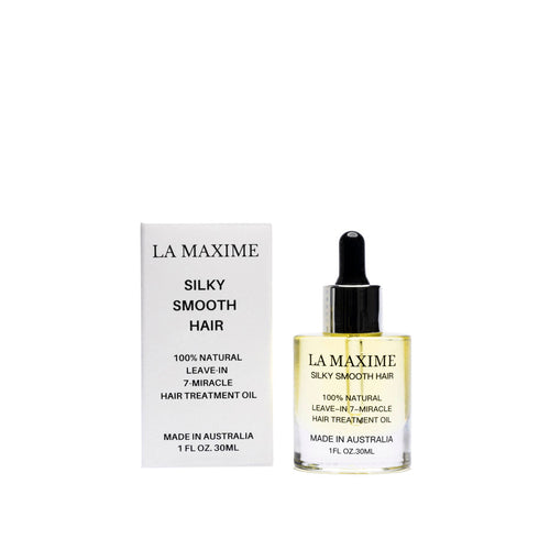 Hair Oil for Dry Frizzy Hair | Smooth & Shine Leave-In Treatment – LA