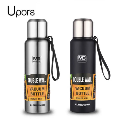 UPORS Large Capacity Stainless Steel Thermos Portable Bottle
