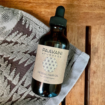 Herbal Hair Oil | Ayurvedic Scalp & Hair Treatment for Growth,