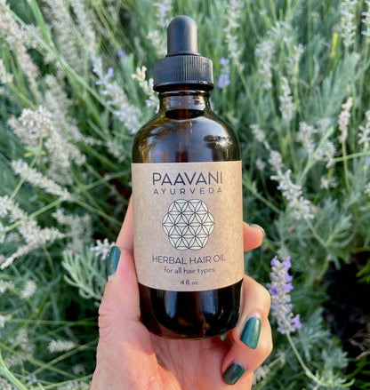 Herbal Hair Oil | Ayurvedic Scalp & Hair Treatment for Growth,