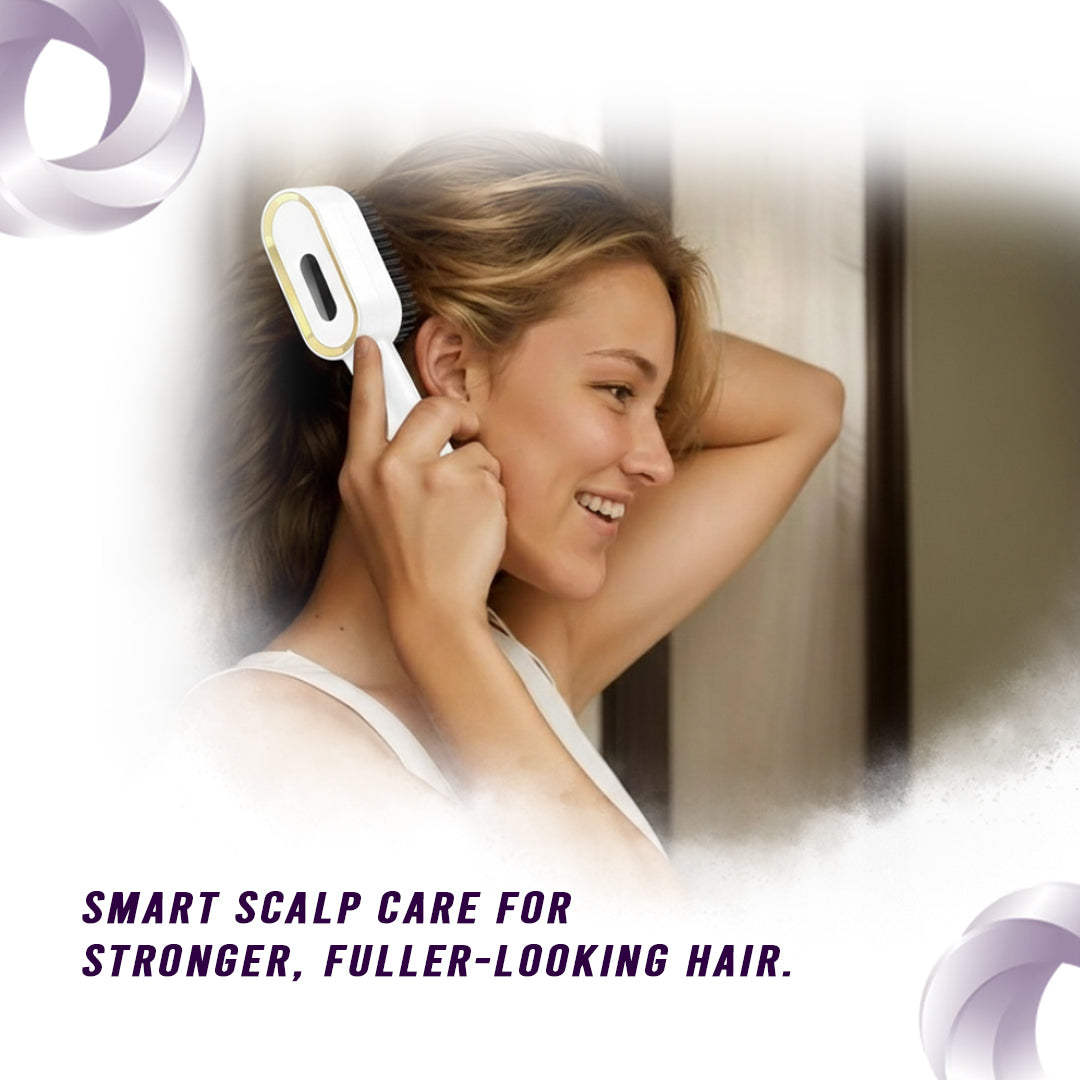 Multi-Functional 3-in-1 Scalp Massager and Oil Applicator Brush