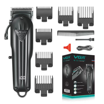 VGR Hair Clipper Professional Hair Cutting Machine Hair Trimmer