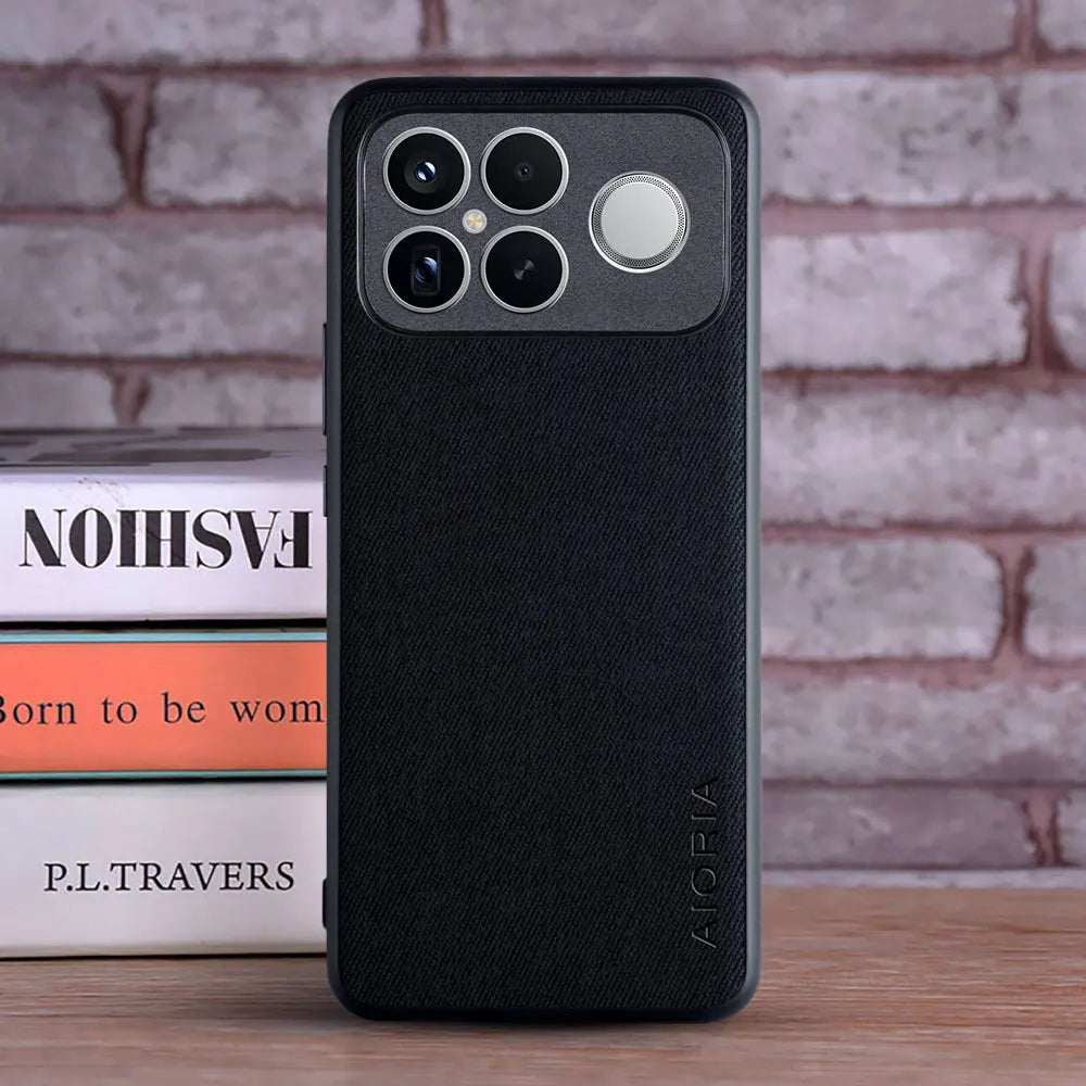 Case for Poco F8 Ultra F8 Pro F8 5G coque Luxury textile Leather skin phone cover funda for xiaomi poco f8 ultra case capa