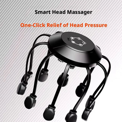 Intelligent Octopus Head Massager Automatic Scalp Massage Machine