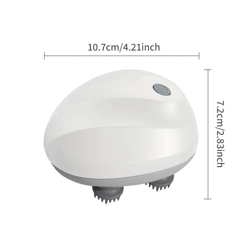 Electric Head Massager USB Rechargable Scalp Massager Body Massage