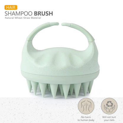 CALIYI 1/2 pcs Scalp Massage Shampoo Showering Brush Comb Scalp