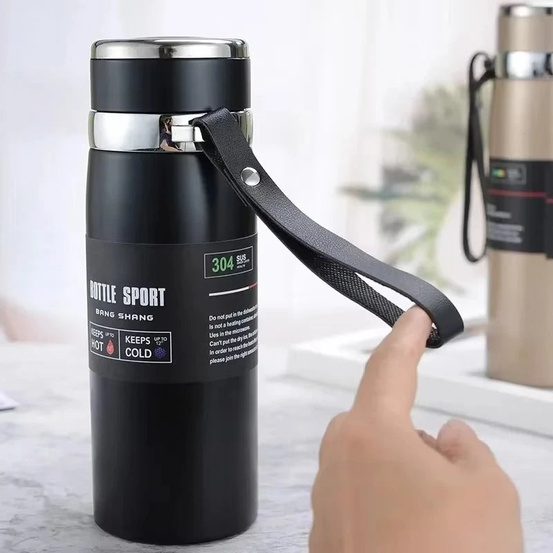 1L Thermal Water Bottle Vacuum Flasks Stainless Steel Thermos Bottle
