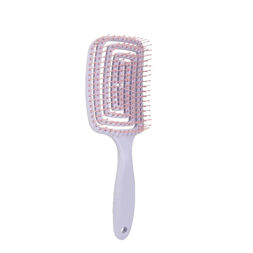 2-in-1 Professional Scalp Massage Comb Hair Styling Brush Square