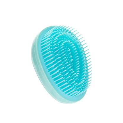 Mini Egg Round Shape Hairbrush Small Scalp Massage Comb Soft Portable