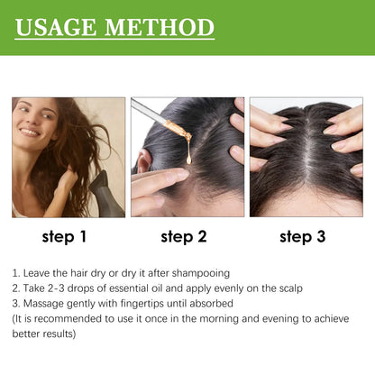 Rosemary Hair Growth Oil Hair Care Thickness Loss Deep Nourishing
