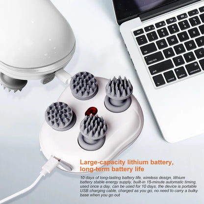 Electric Cat Massager Body Head Massager Health Care Relax Shoulder