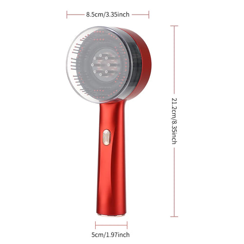 Scalp Massage Comb 630nm Infrared Light Head Massager for Hair Growth