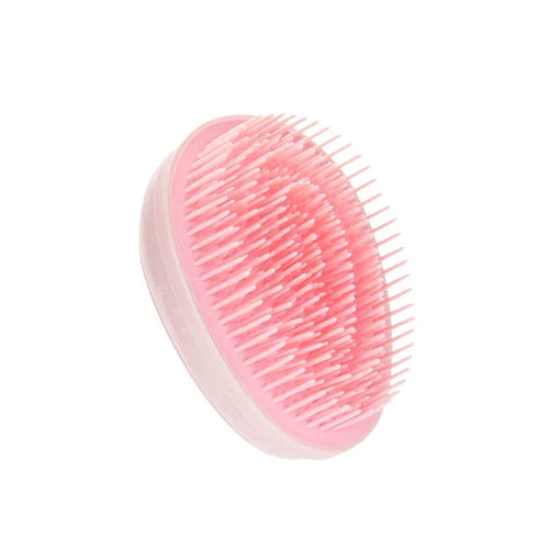 Mini Egg Round Shape Hairbrush Small Scalp Massage Comb Soft Portable