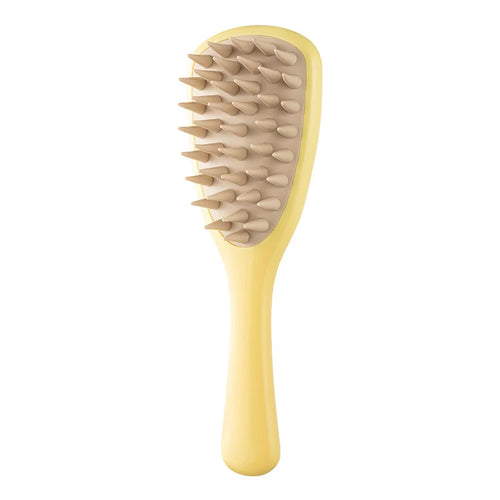 Long Handle Shampoo Brush Silicone Scalp Massage Hair Brush Head