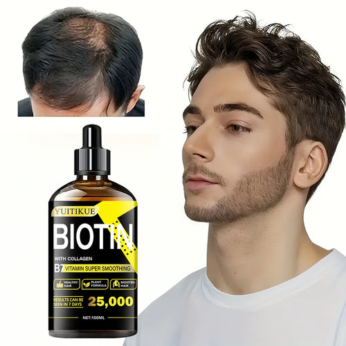 Biotin Collagen Care Oil 100ml - Rich in Vitamin B7, healthy